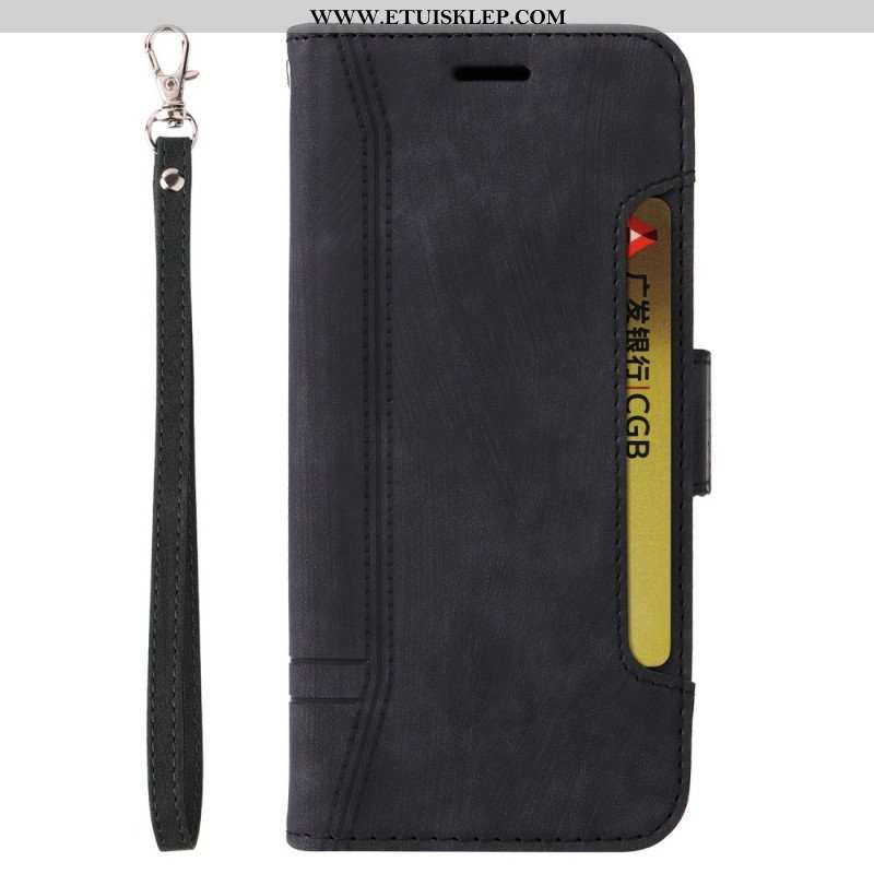 Etui Folio do Vivo Y16 Betopnice Przednie Etui Na Karty